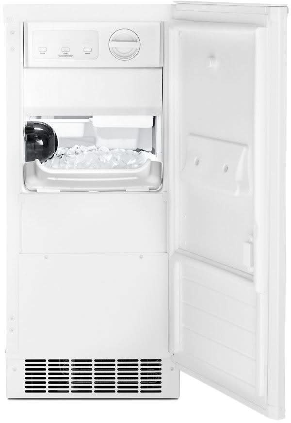 Whirlpool WUI75X15HW 15 Inch Undercounter Ice Maker with 25 Lbs
