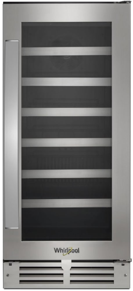 Whirlpool WUW55X15HS 15 Inch Under Counter Wine Center with 34