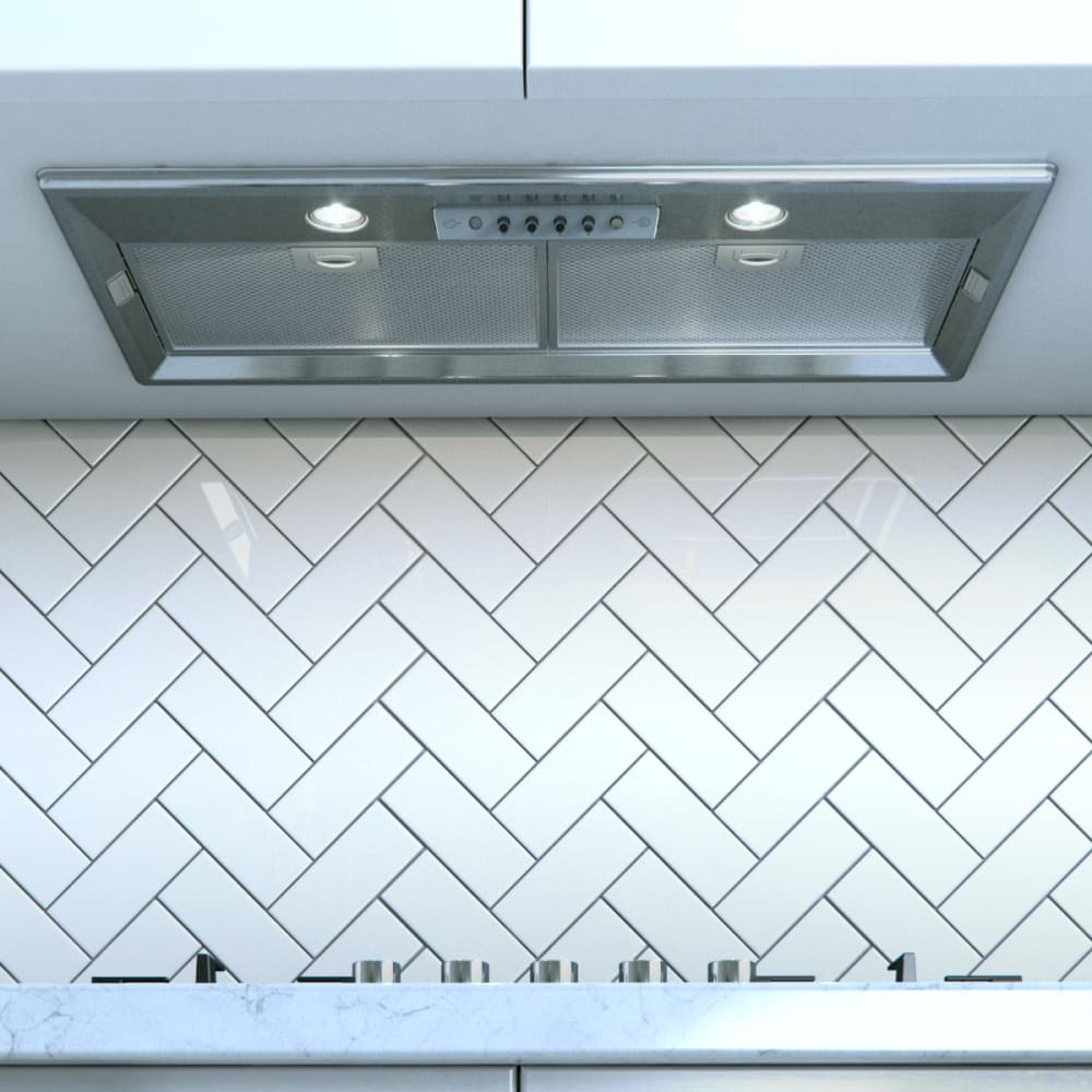 XO XOI21SMUA Insert Range Hood with 395 CFM Internal Blower, 3