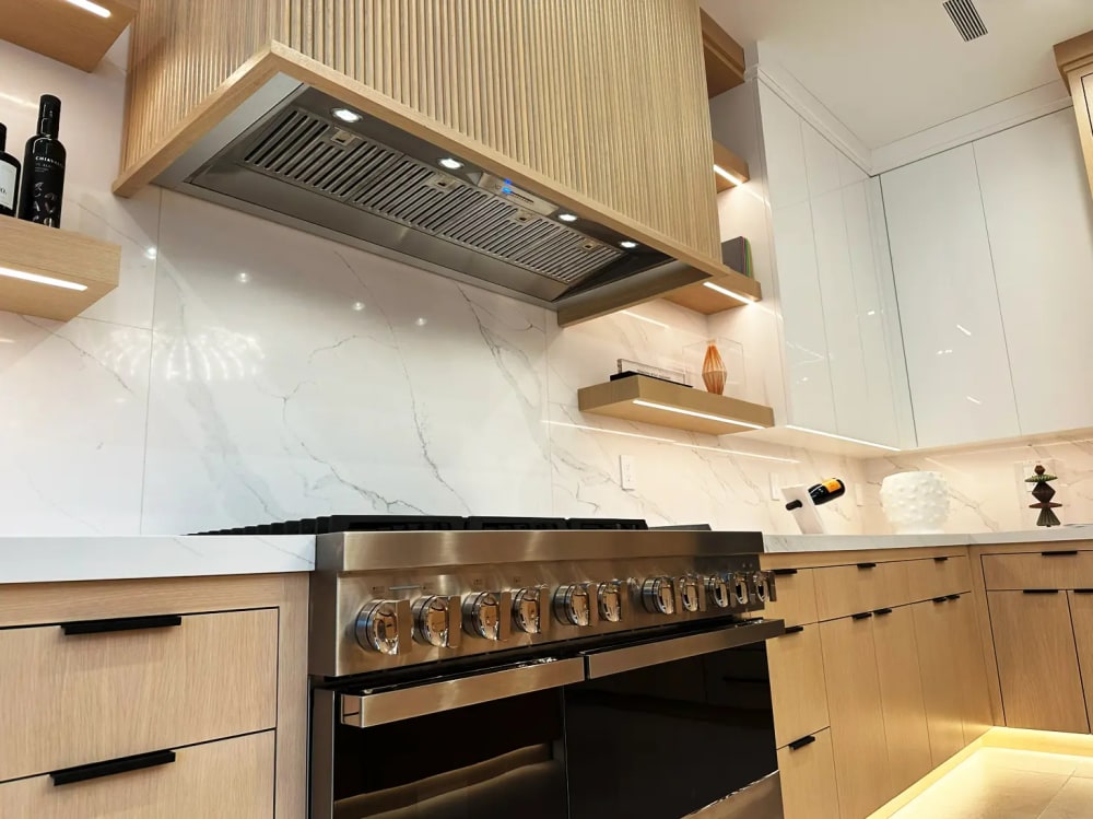 XO XOIL3619KSE Under Cabinet Range Hood with 3-Speed/1000 CFM