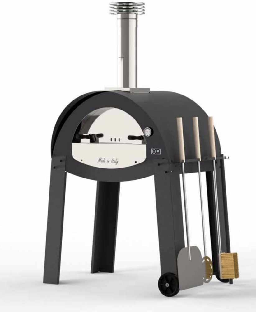 XO XOPIZZA2FSCA 36 Inch Freestanding Wood Fired Pizza Oven with