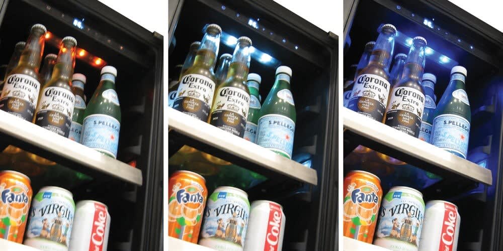 XO XOU15BCGBSL 15 Inch Freestanding/BuiltIn Undercounter Beverage