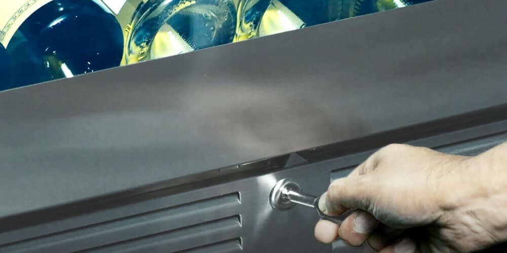 XO XOU15BCGBSR 15 Inch Freestanding/BuiltIn Undercounter Beverage