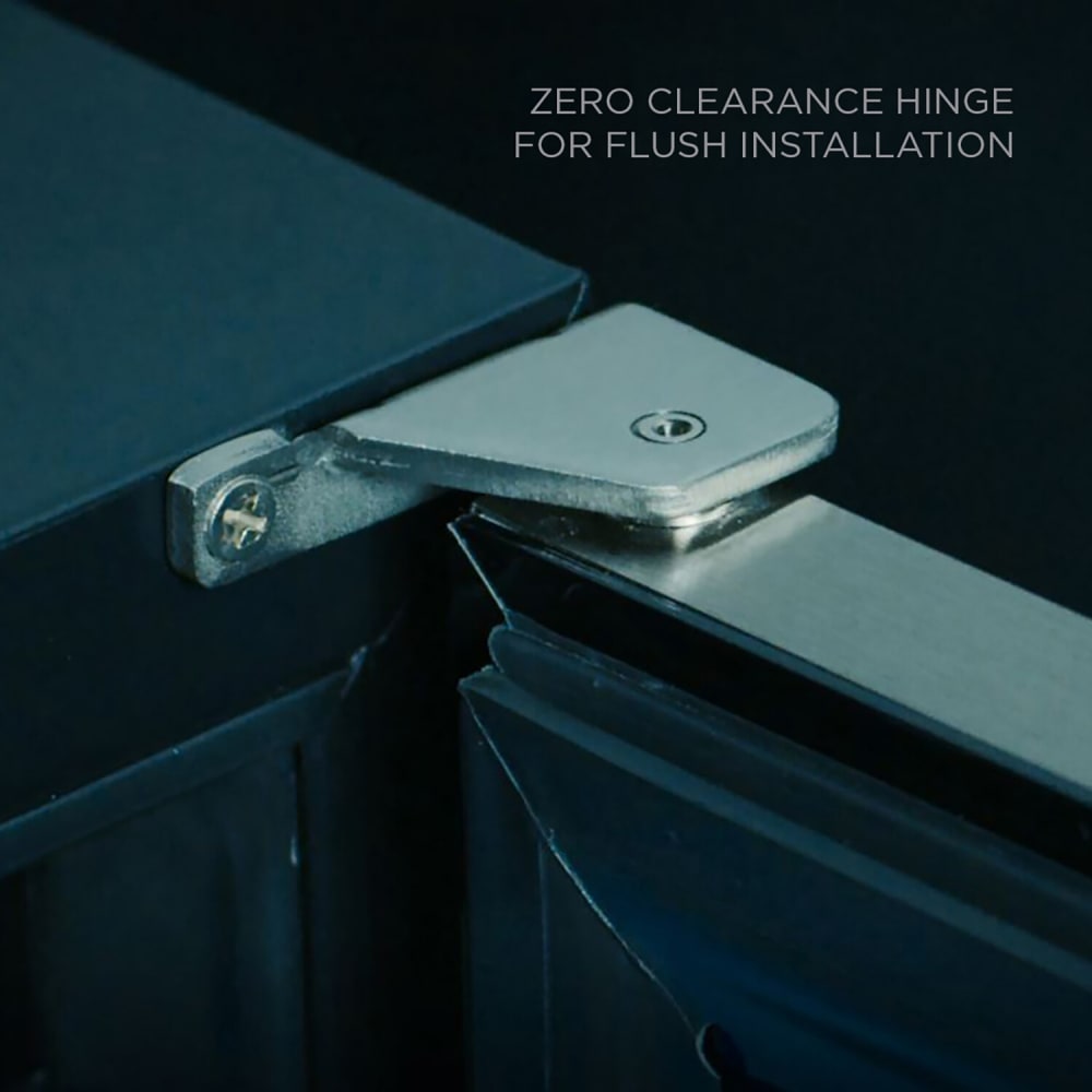 XO XOU15BCOFR 15 Inch Panel Ready BuiltIn Beverage Center with 66 12oz