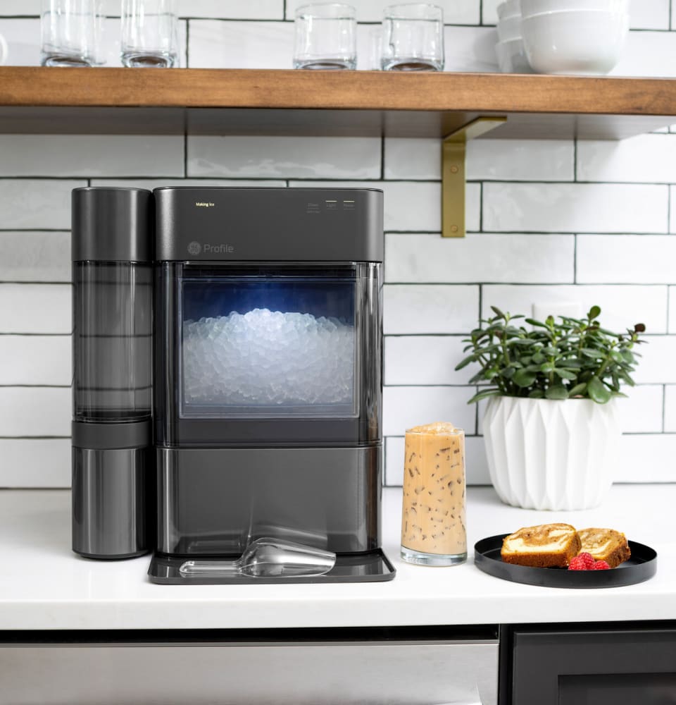 GE Profile XPIO13BCBT 13 Inch Smart Nugget Countertop Ice Maker
