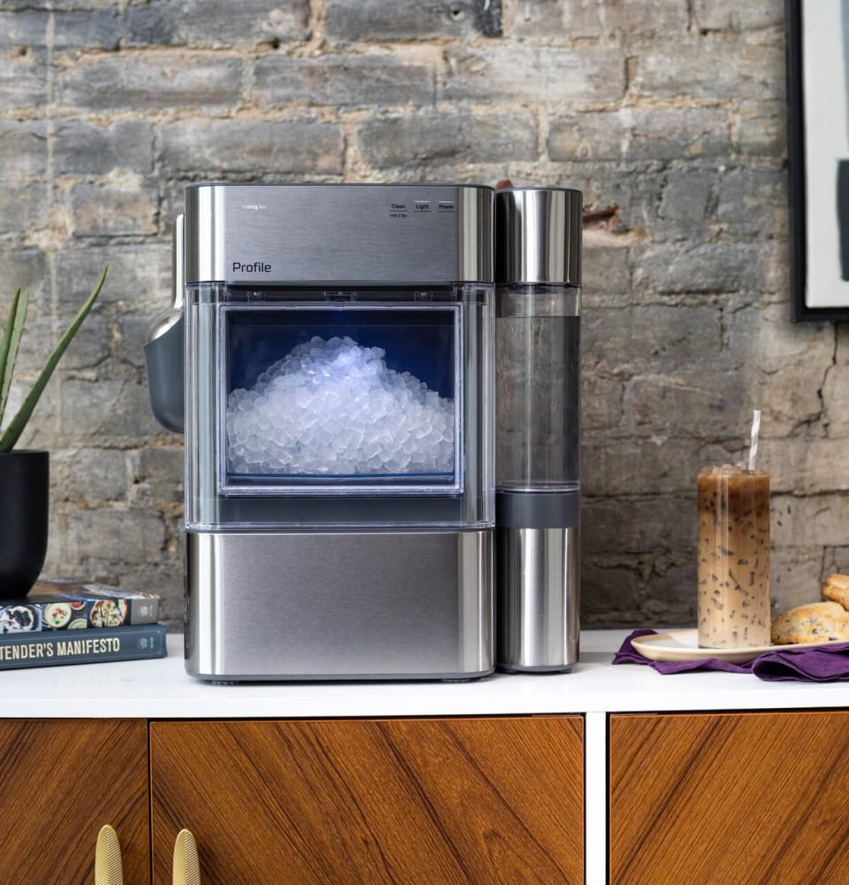 GE Profile XPIO13SWSS Opal™ 2.0 Smart Ultra Nugget Counter-Top Ice