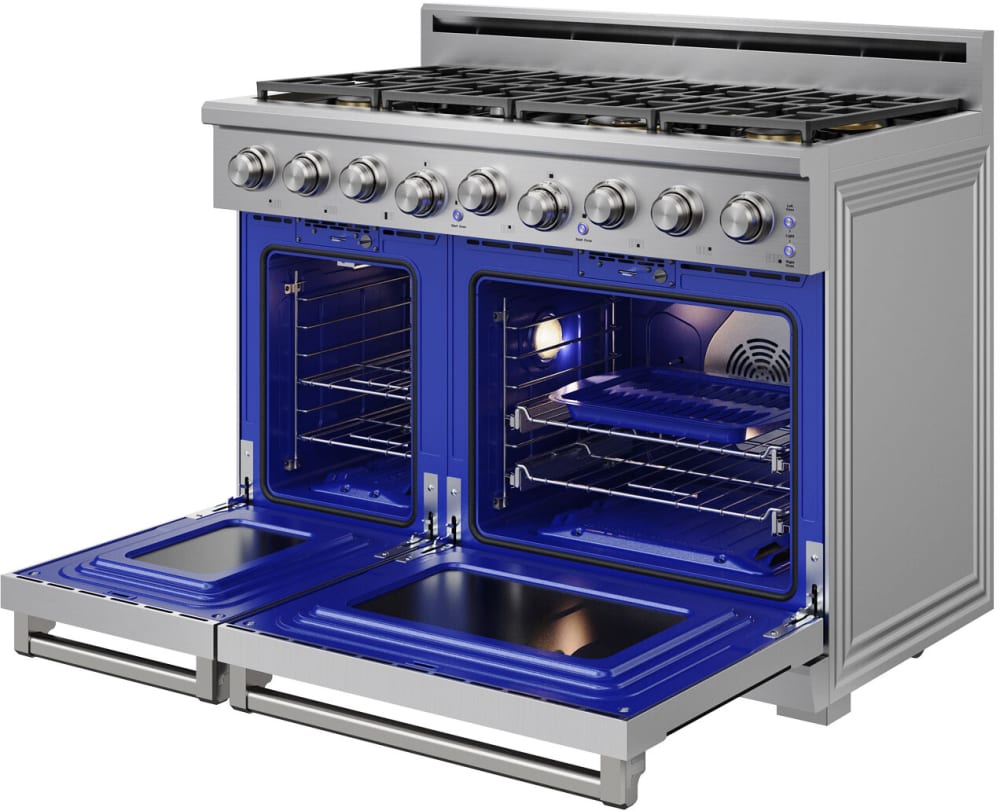 Thor Kitchen XRG48E 48 Inch Freestanding Gas Range with 7 Sealed