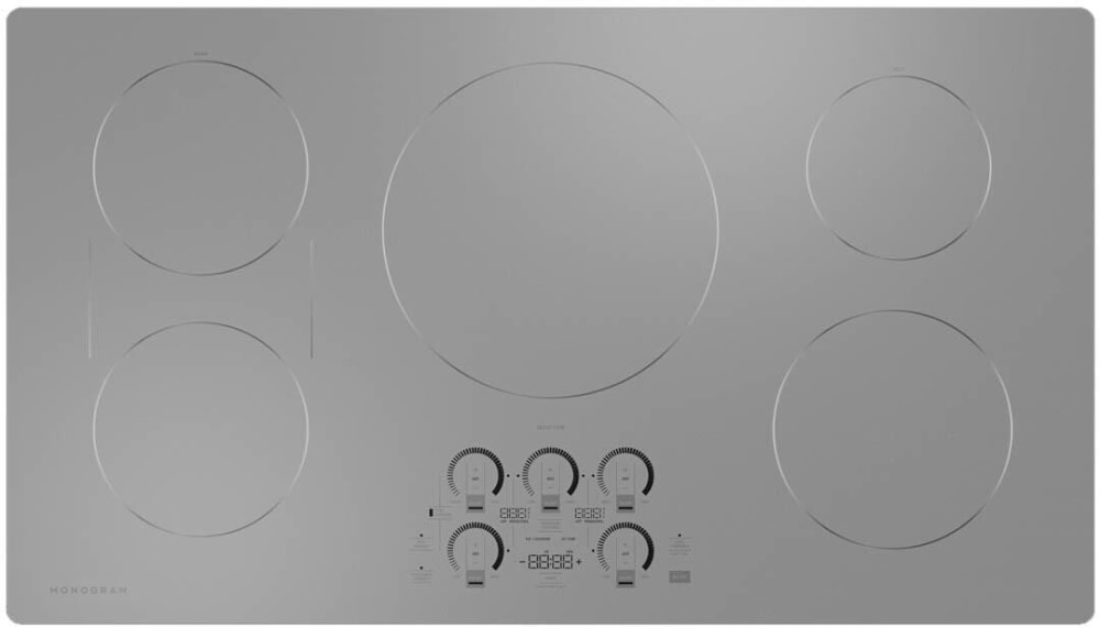 Monogram ZHU36RSTSS 36 Inch Smart Induction Cooktop with 5 Cooking
