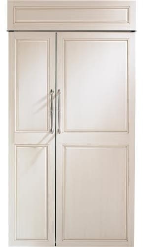 shige Monogram ZIS420NH 42 Inch Built-In Side-by-Side Refrigerator with
