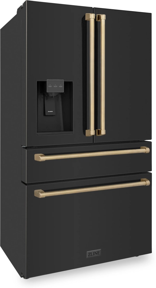 ZLINE RFMZW36BSCB 36 Inch Counter-Depth 4-Door French Door