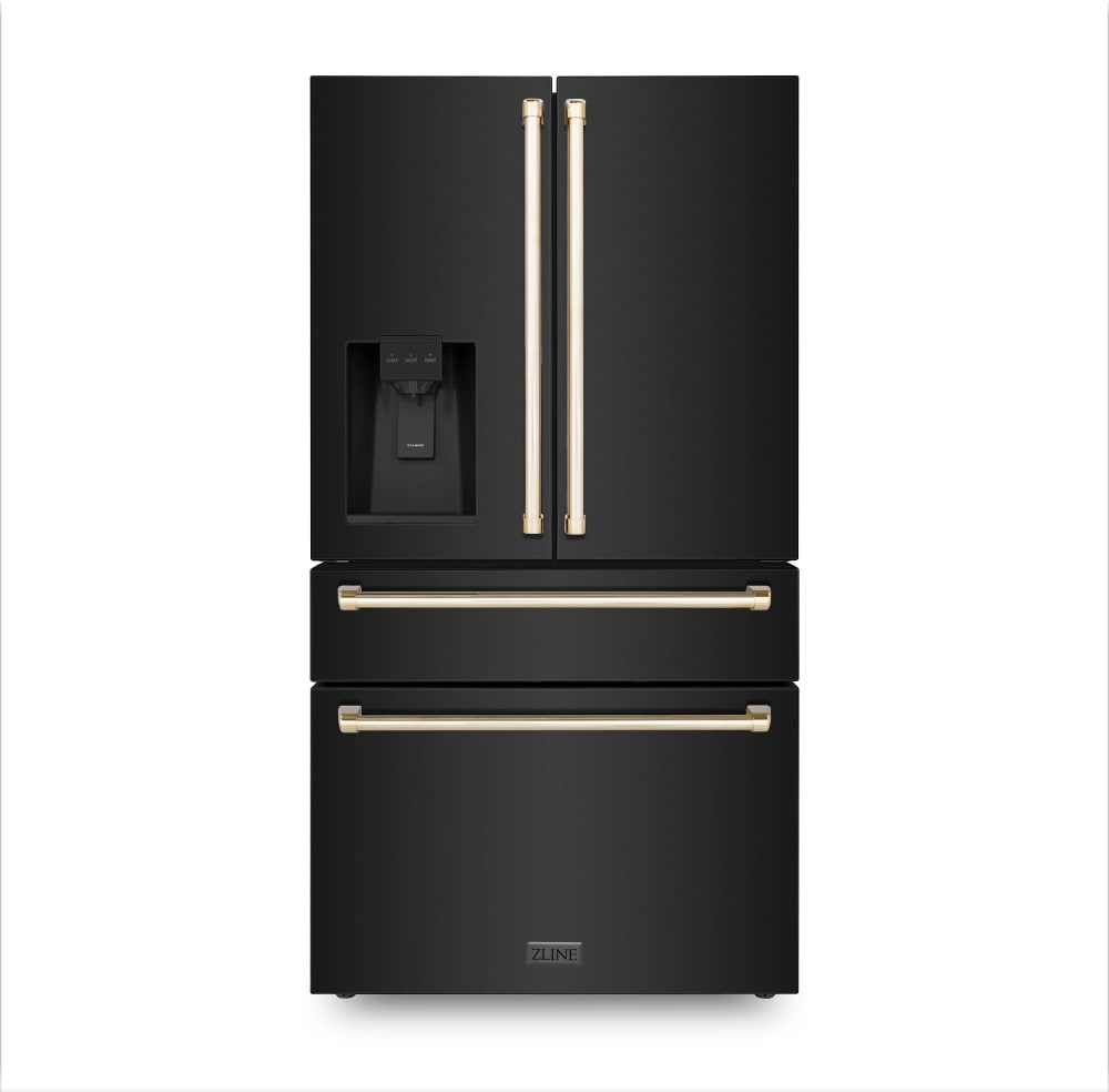 ZLINE RFMZW36BSG 36 Inch Counter-Depth 4-Door French Door