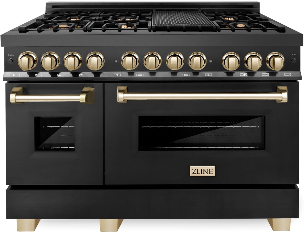 ZLINE RABZ48G 48 Inch Autograph Edition Dual Fuel Range with 7