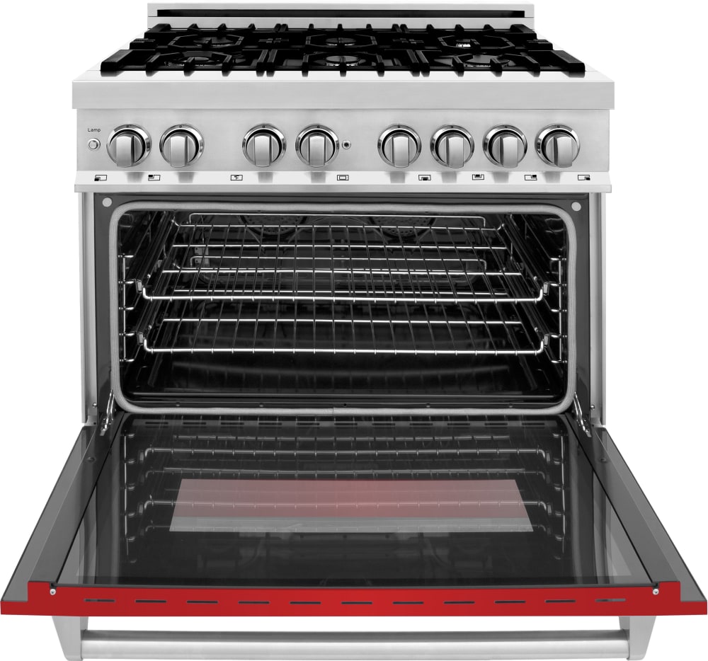 ZLINE RARM36 36 Inch Freestanding Dual Fuel Range with Sealed