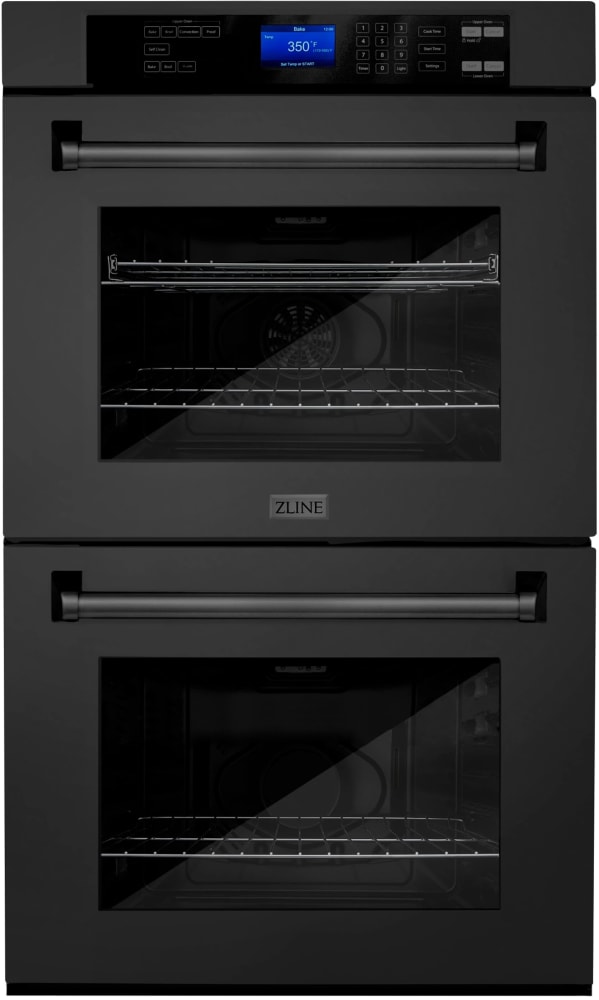 ZLINE AWD30BS 30 Inch Professional Double Electric Wall Oven with 10 cu