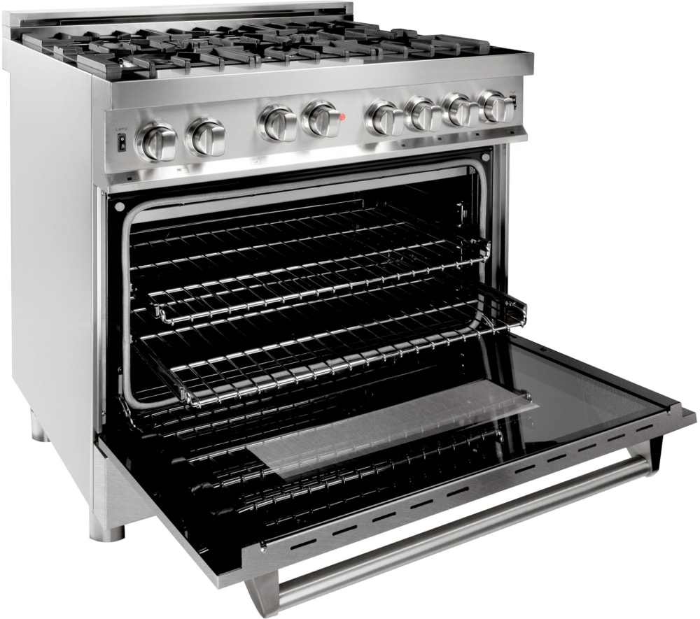 ZLINE RGSN36 36 Inch Freestanding Professional Gas Range with 6 Sealed