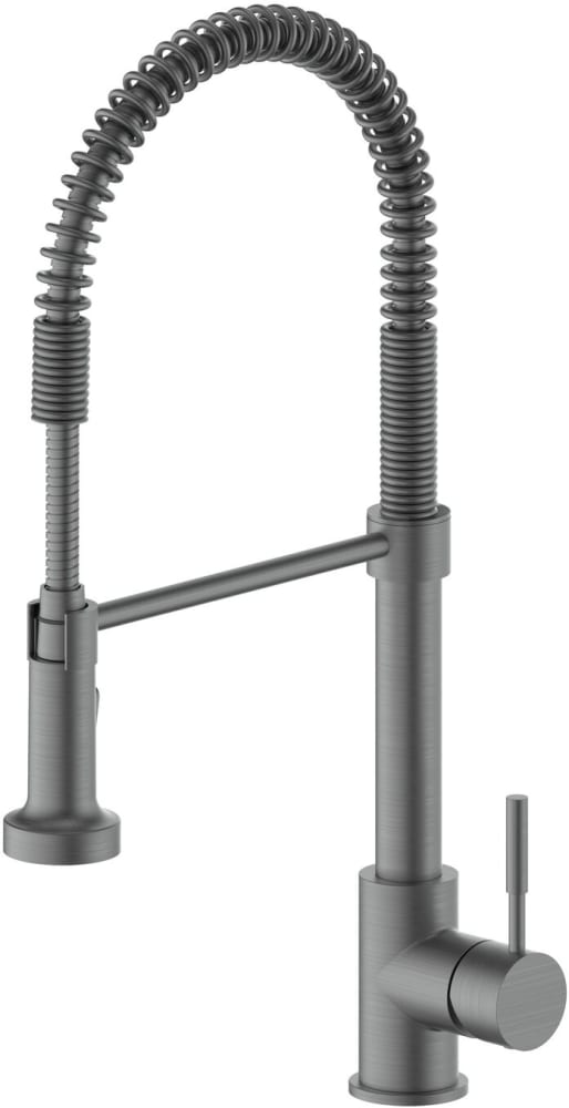ZLINE APLKFGM Apollo Single Handle Pull Down Kitchen Faucet with 1.8 ...