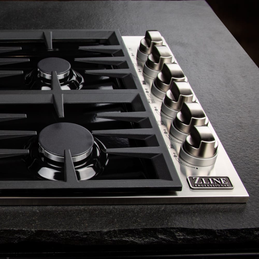 ZLINE RC36PBT DropIn Gas Cooktop with Italian Sealed Burners