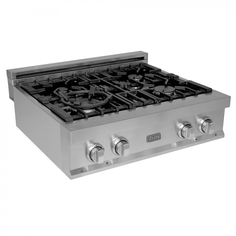 ZLINE RT30 30 Inch Gas Rangetop with 4 Italian Sealed Burners