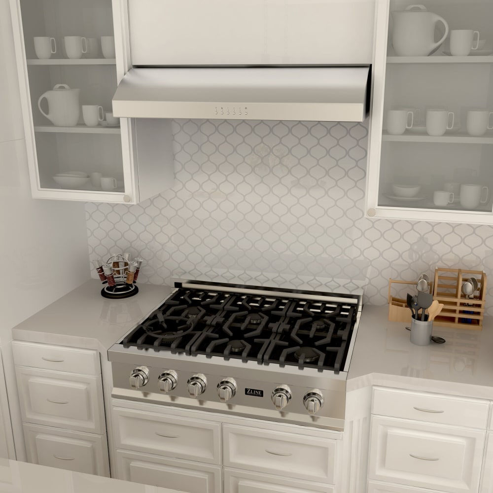 ZLINE 62730 30 Inch Under Cabinet Range Hood with 4-Speed/600 CFM