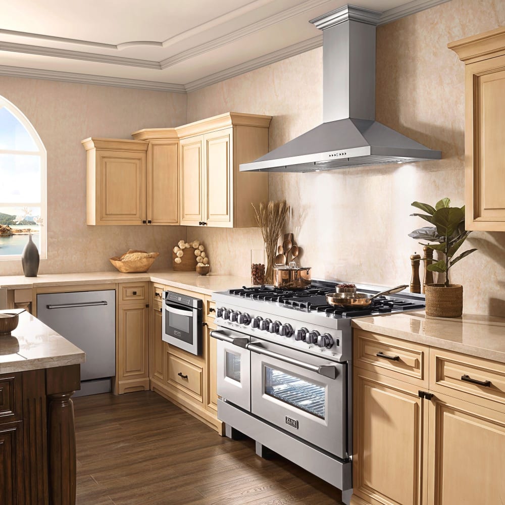 ZLINE KB30436 Outdoor Wall Mount Range Hood with 4-Speed 400 CFM