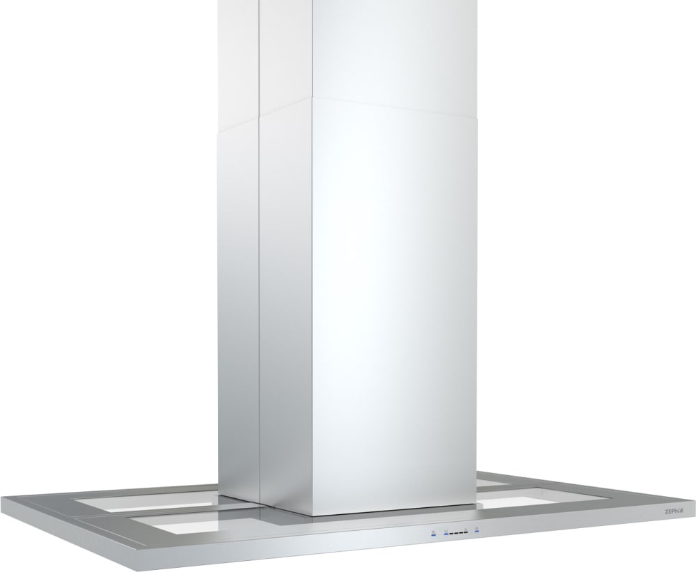 Zephyr ZMDE42BS Island Mount Chimney Range Hood with 5-Speed/600