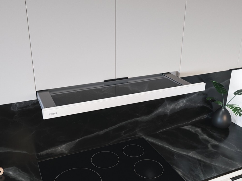 Zephyr ZPIE30BW 30 Inch Under Cabinet Range Hood with 3-Speed/500