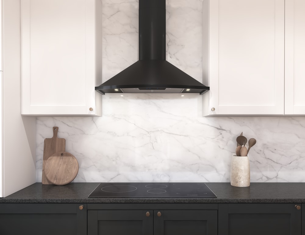 badmamajamaページ Zephyr ZSAM90FS 36 Inch Wall Mount Range Hood with 5-Speed