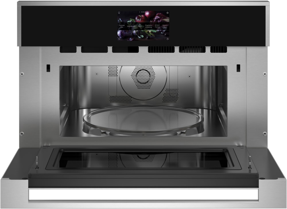 Monogram ZSB9231NSS 30 Inch Smart Electric 5-in-1 Wall Oven with 1.7 Cu.  Ft. Capacity, Advantium® Technology, Convection Baking, Broiling, Delay 