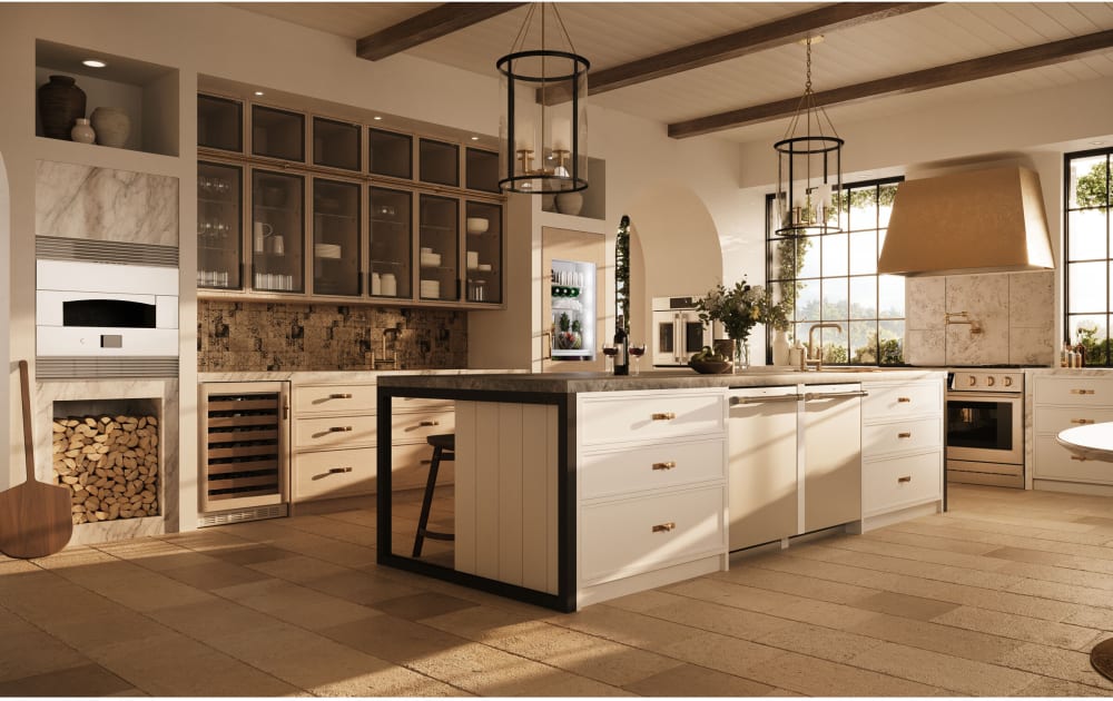 monogram brass hood