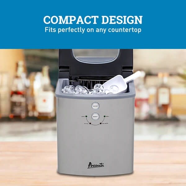 Avanti IM1213SIS 10 Inch Portable Ice Maker with 33 lbs. Daily