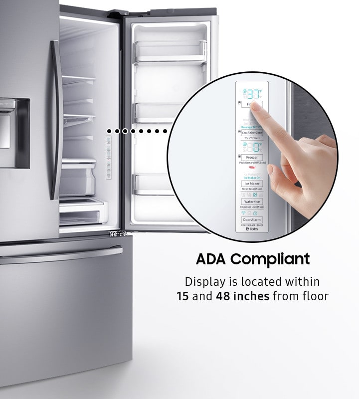 Samsung SARERADWMW9709 4 Piece Kitchen Appliances Package with French