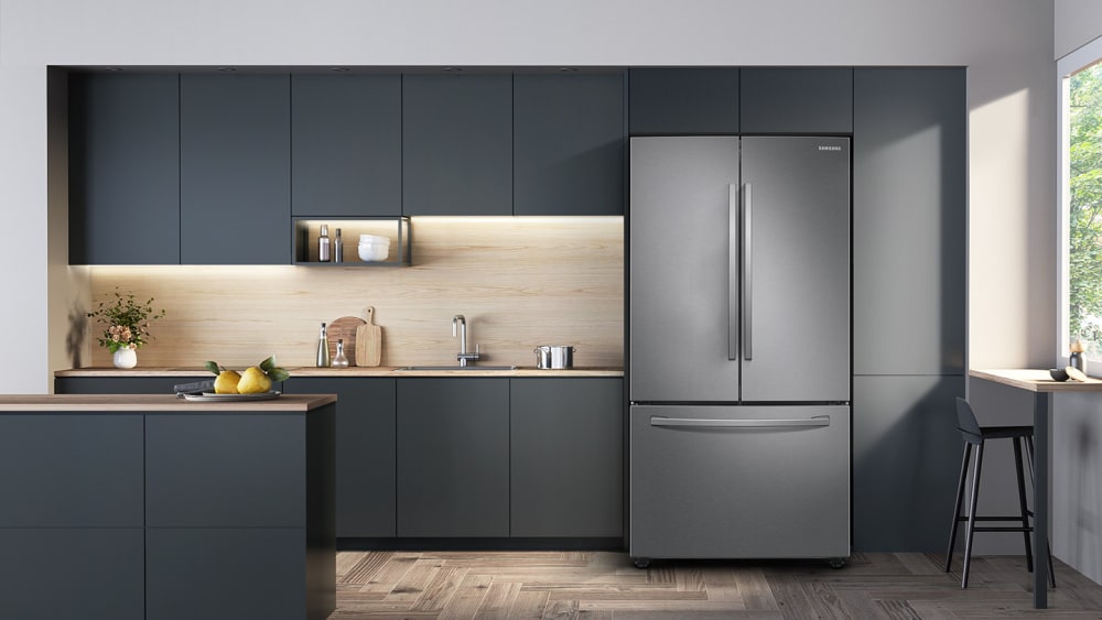 Samsung RF28T5021SR 36 Inch 3Door French Door Refrigerator with 28.2