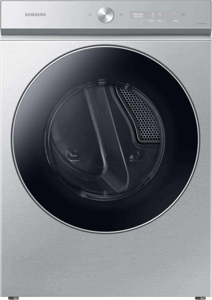 Samsung DVE53BB8900T Bespoke 7.6 Cu. Ft. Smart Electric Dryer in Silver Steel – view 1