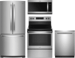 Whirlpool WRF560SMHZ 30 Inch French Door Refrigerator with Humidity-Controlled Crispers, Factory 