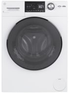 Haier HLC1700AXW 24 Inch Front Load Washer/Dryer Combo with 2.0 cu. ft ...