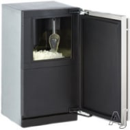 U Line 3018clrs01 18 Inch Built In Undercounter Ice Maker With 30 Lbs Ice Storage 60 Lbs Daily Ice Production Frost Free Clean Indicator Alert And Drain Required Stainless Steel Left Hinge No Pump