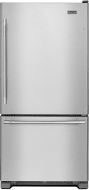 Maytag MBF1958DEM 30 Inch Bottom Freezer Refrigerator with 18 cu. ft ...