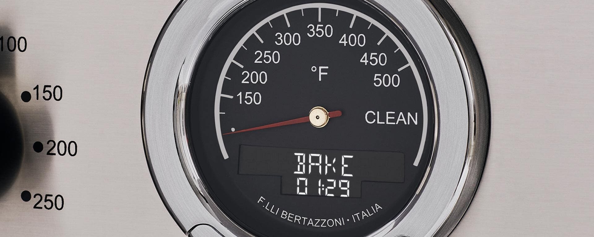 bertazzoni oven temperature gauge