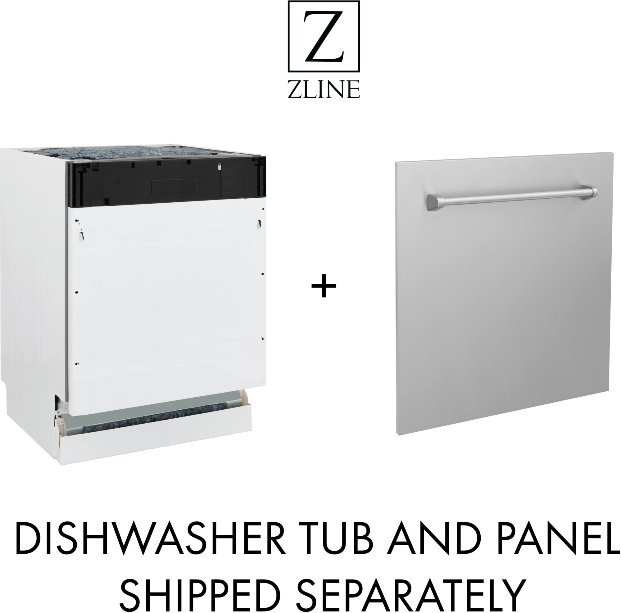 ZLINE DWV30424 24 Inch Fully Integrated Dishwasher with 15 Place