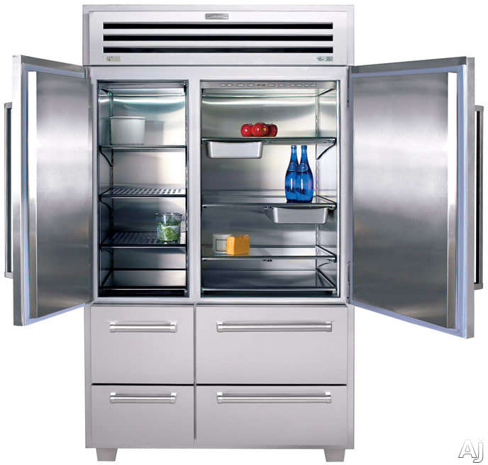 Sub-Zero 648PRO 48 Inch Built-in Side-by-Side Refrigerator with 18.4 cu ...