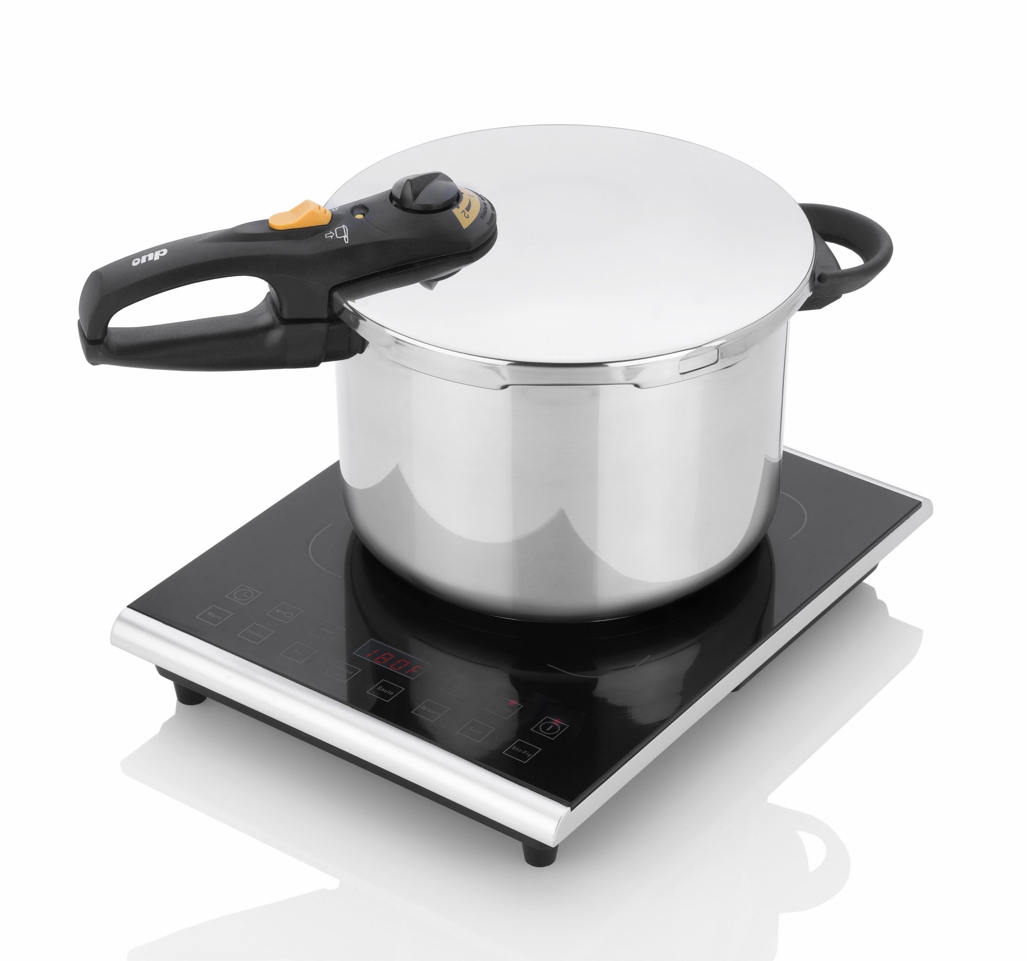 Fagor 670041900 Black Portable Induction Pro Cooktop with 8 Quick