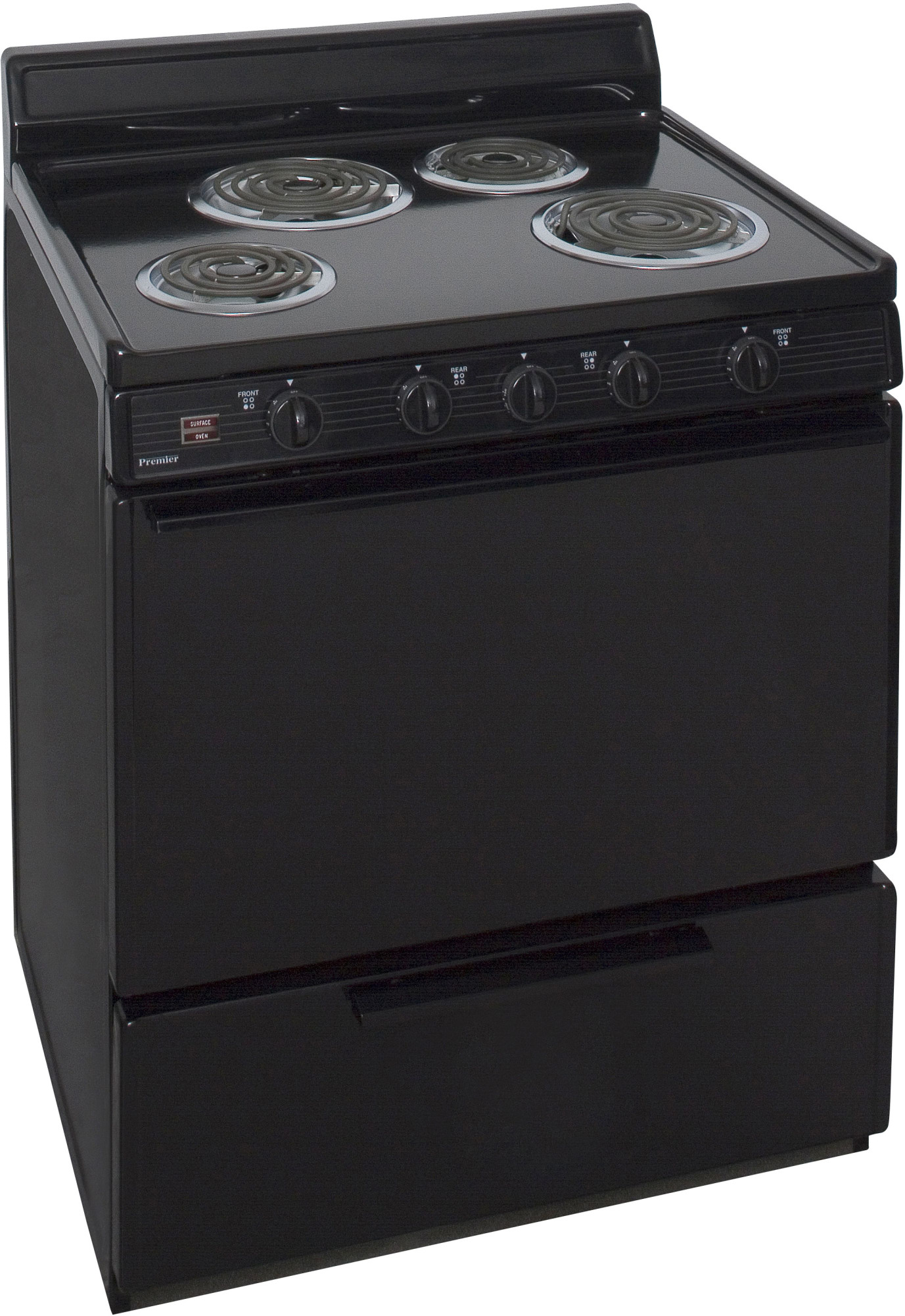 Premier EDK100BP 30 Inch Freestanding Electric Range with 4 Coil