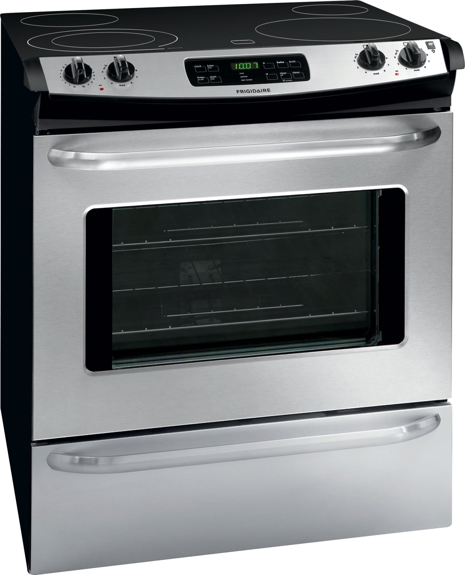 Frigidaire FFES3025PS 30 Inch SlideIn Electric Range with SpaceWise® Expandable Elements, Store