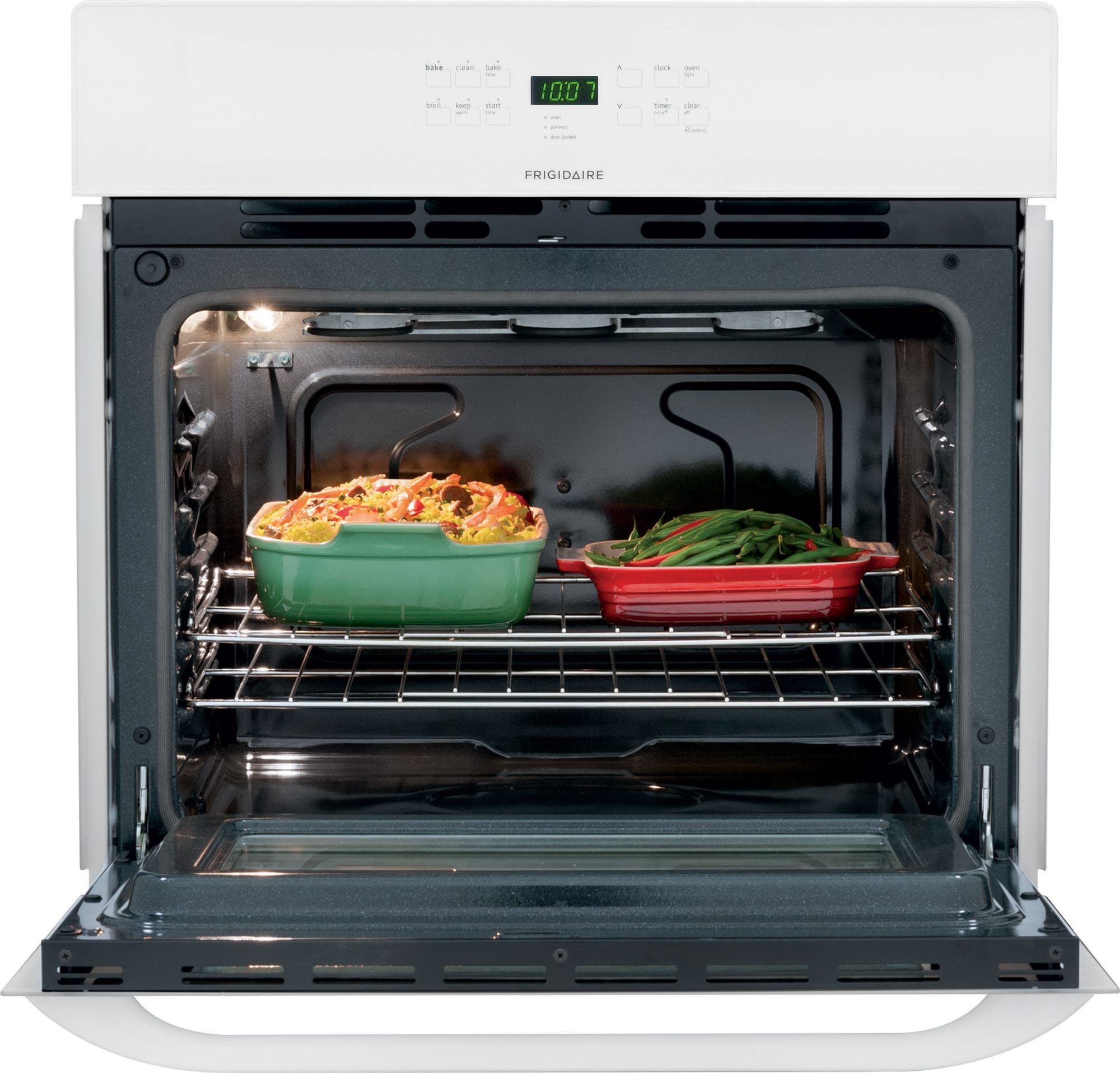 Frigidaire FFEW3025PW 30 Inch Single Electric Wall Oven with 4.6 cu. ft