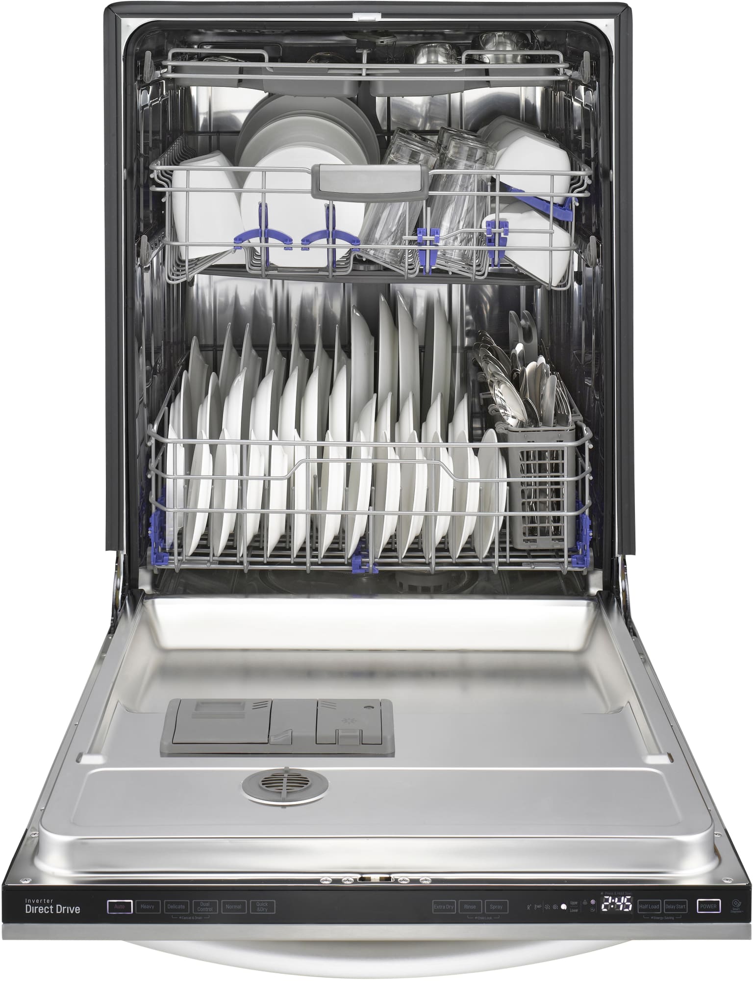 LG LDF7774ST Fully Integrated Dishwasher with SenseClean™, EasyRack