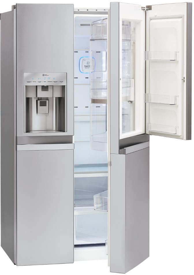 LG LSC22991ST 36 Inch Counter Depth SidebySide Refrigerator with 21.6