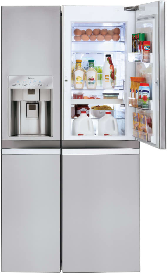 LG LSC22991ST 36 Inch Counter Depth SidebySide Refrigerator with 21.6 cu. ft. Capacity, Door