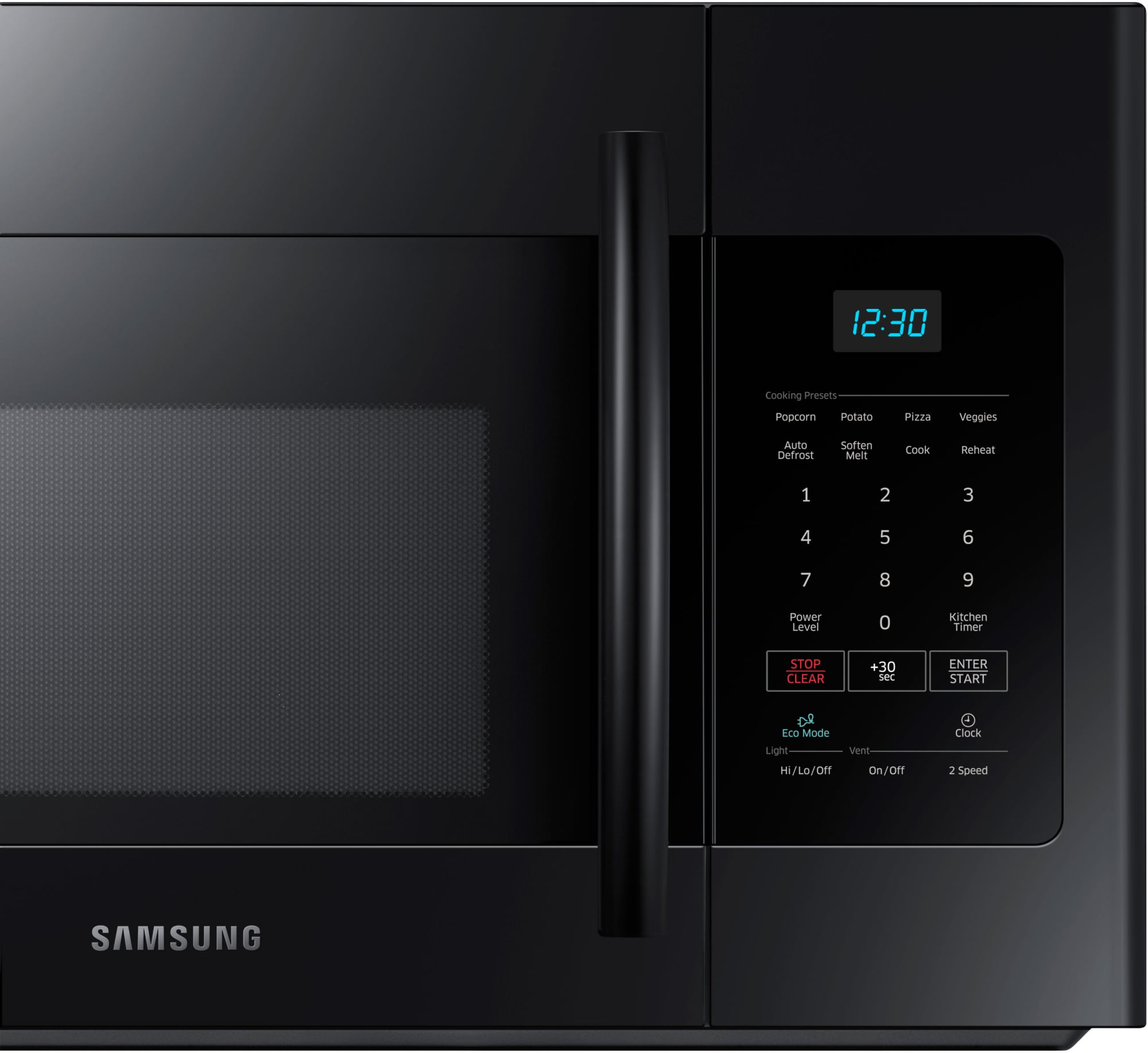 Samsung ME16H702SEB 1.6 cu. ft. OvertheRange Microwave Oven with Eco