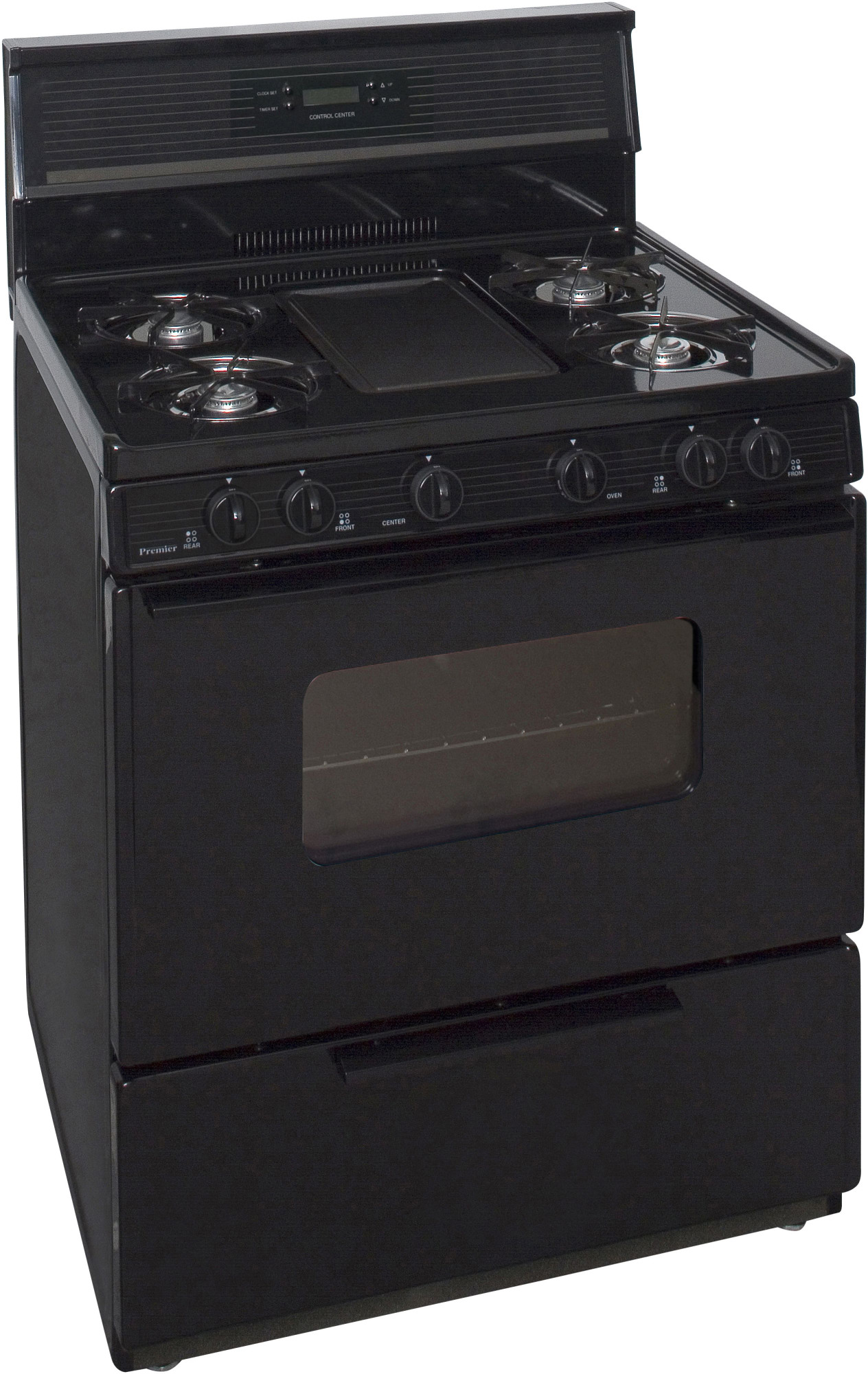 Premier SFK249TP 30 Inch Freestanding Gas Range with 5 Open Burners