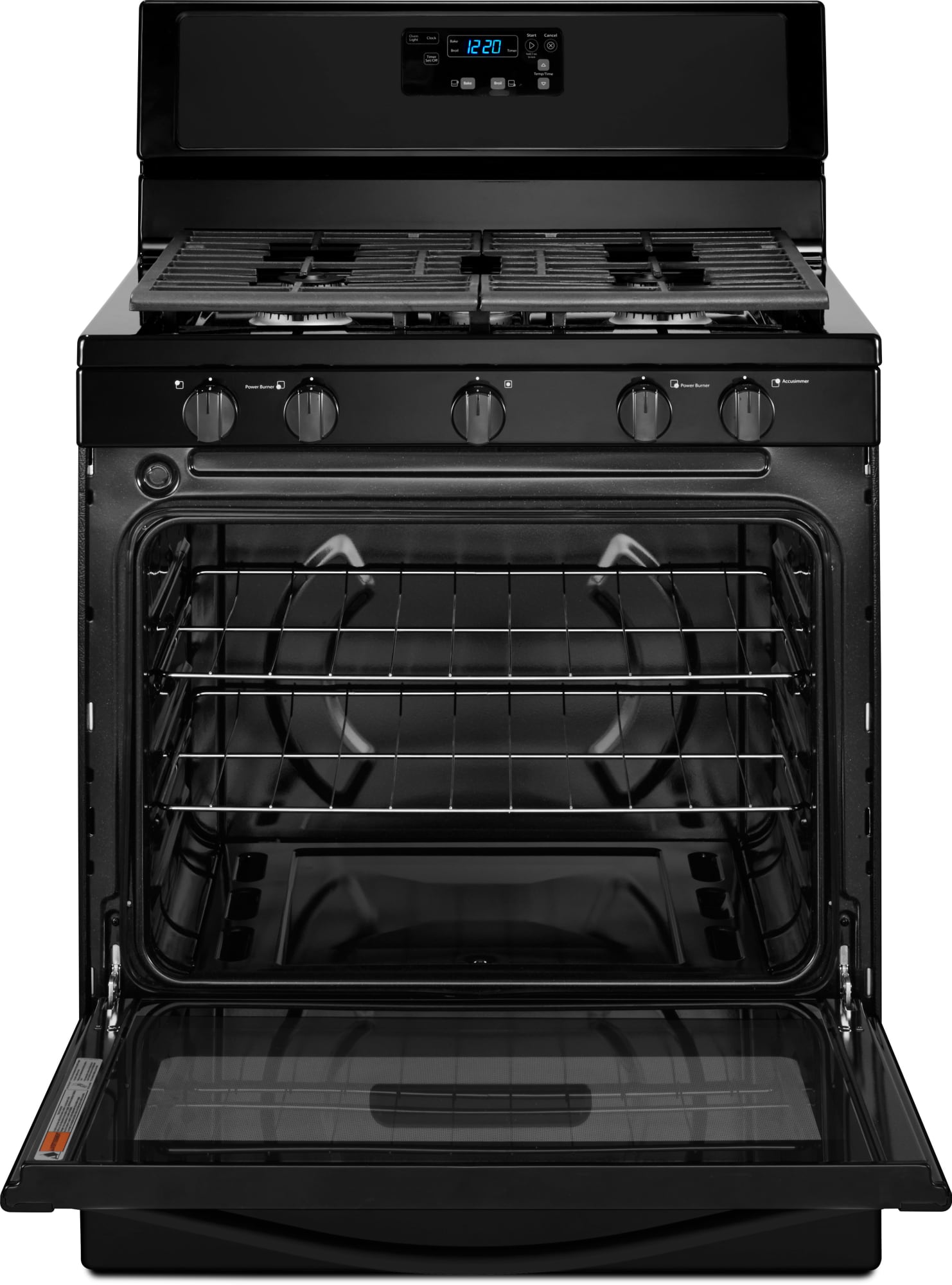 Whirlpool WFG505M0BB 30 Inch Freestanding Gas Range with 5 Sealed